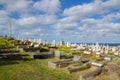 Waverley Cemetery is a state heritage listed cemetery in an iconic location in Sydney`s Eastern Suburbs, 86,000 bodies are buried. Royalty Free Stock Photo